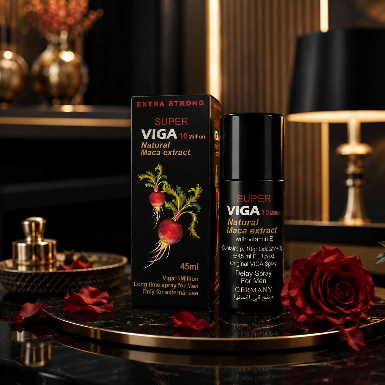 Viga Spray premium product presentation